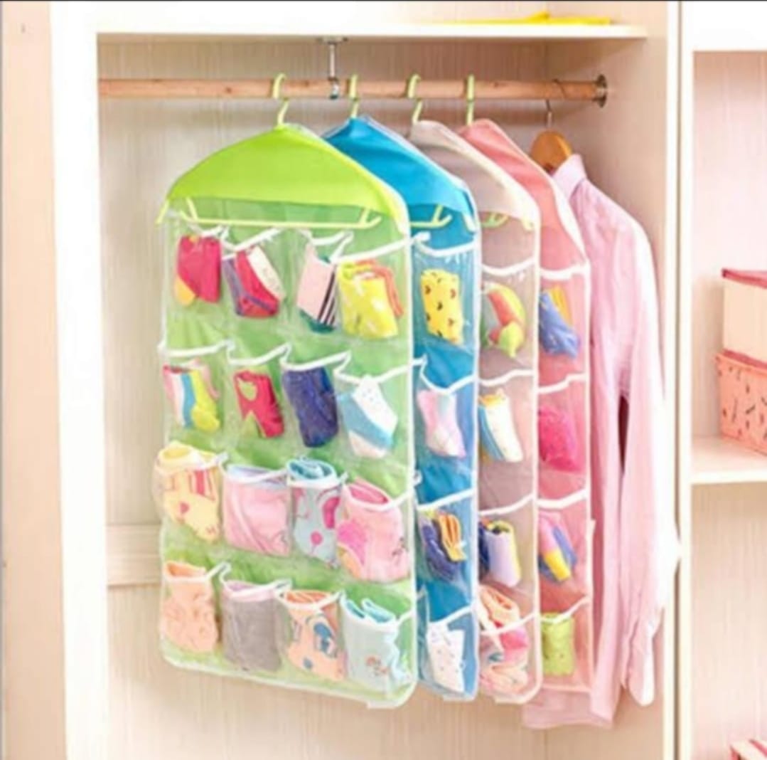 16 Grid Pocket Organiser