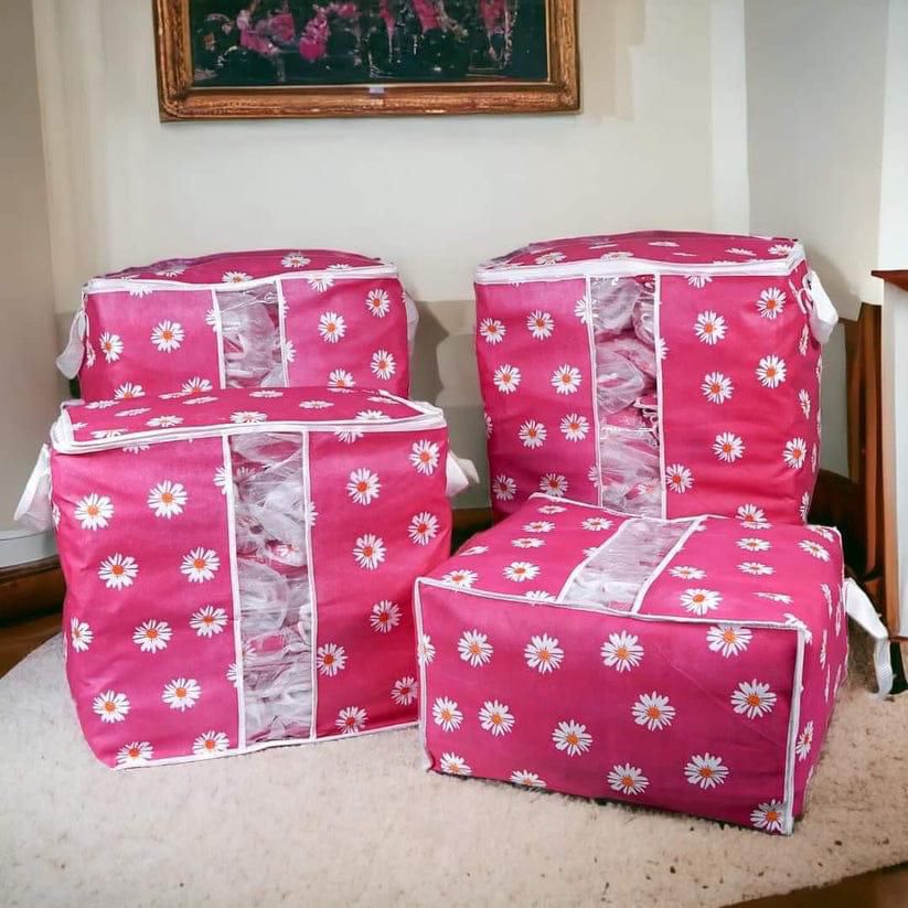 Heavy Quality Printed Flower Storage Bag