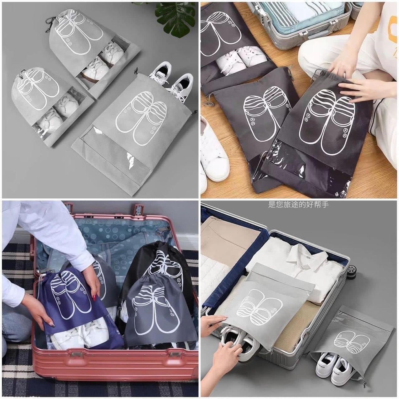 Printed Shoe Storage Bag