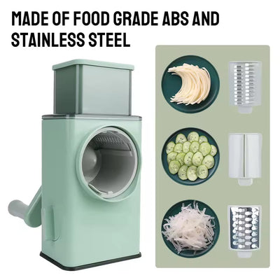 Multifunction Food processor Shredded Potato Cheese Machine Manual Vegetable Chopper Rotary Potato Chip