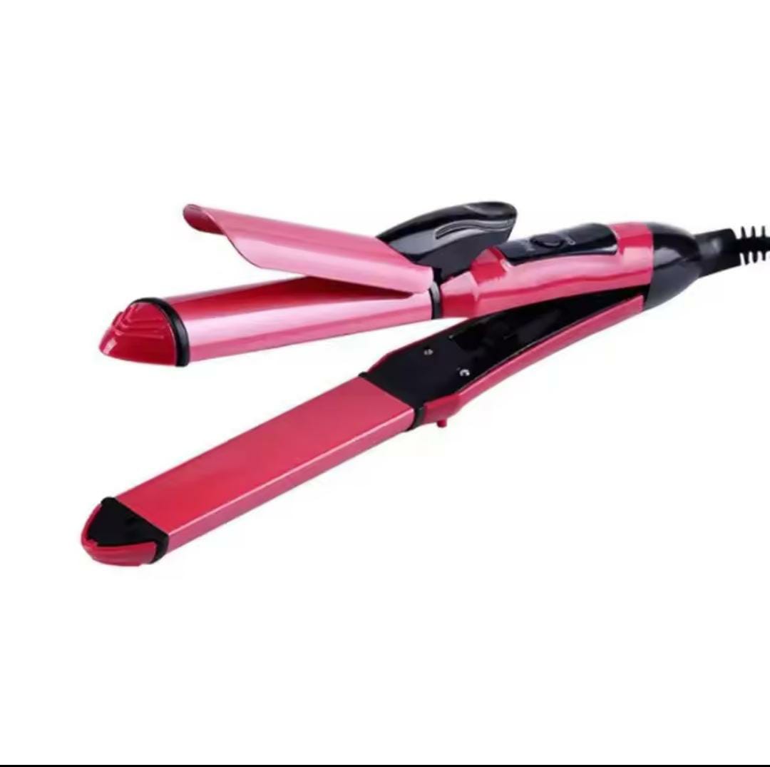 2 in 1  Hair Straightener & Curler