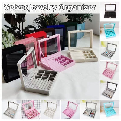 Front Mirror Large Jewellery Organizer
