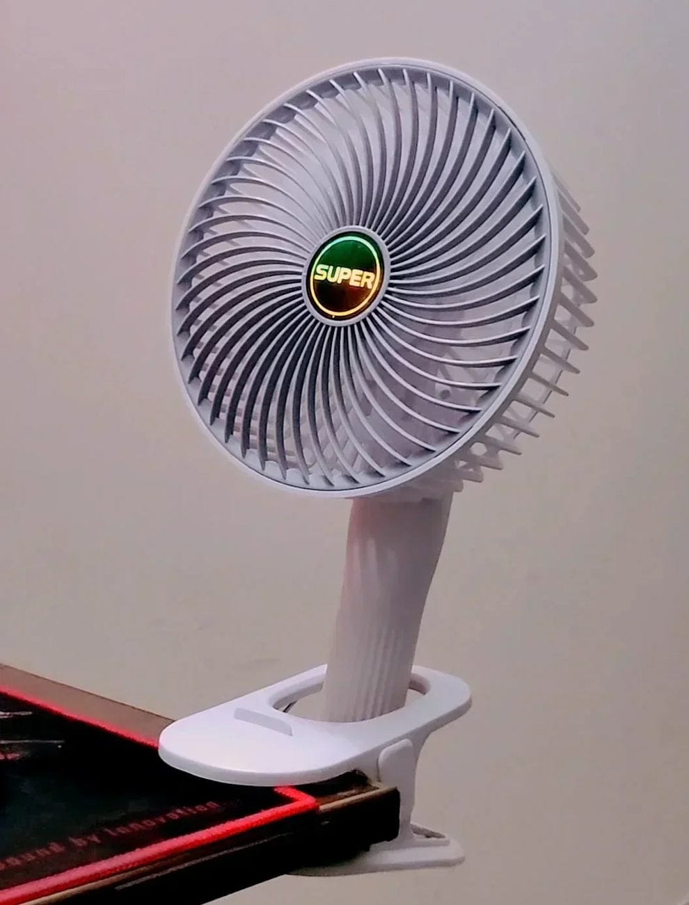 2 in 1 Rechargeable and Portable Table and Hand Fan