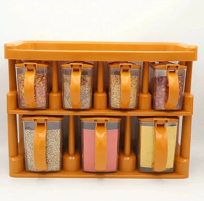 Spice Rack / Masala box with 7 Jars