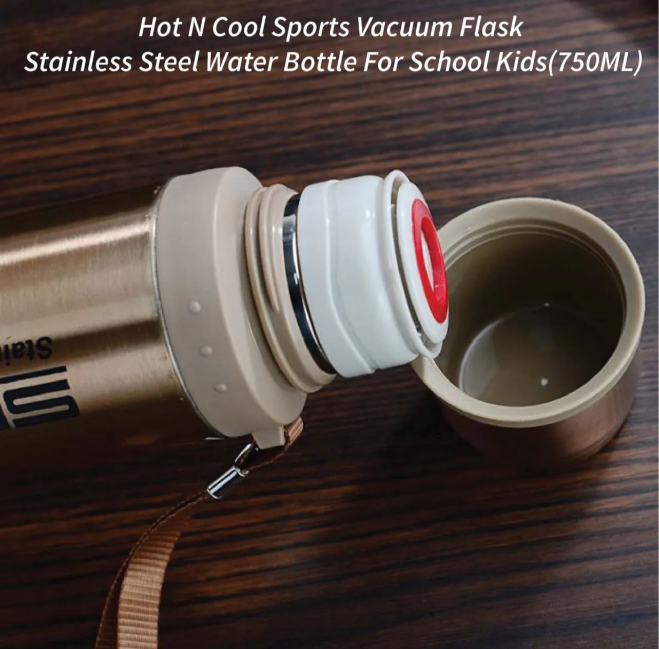 750 ML Sports Water Bottle Stainless Steel
