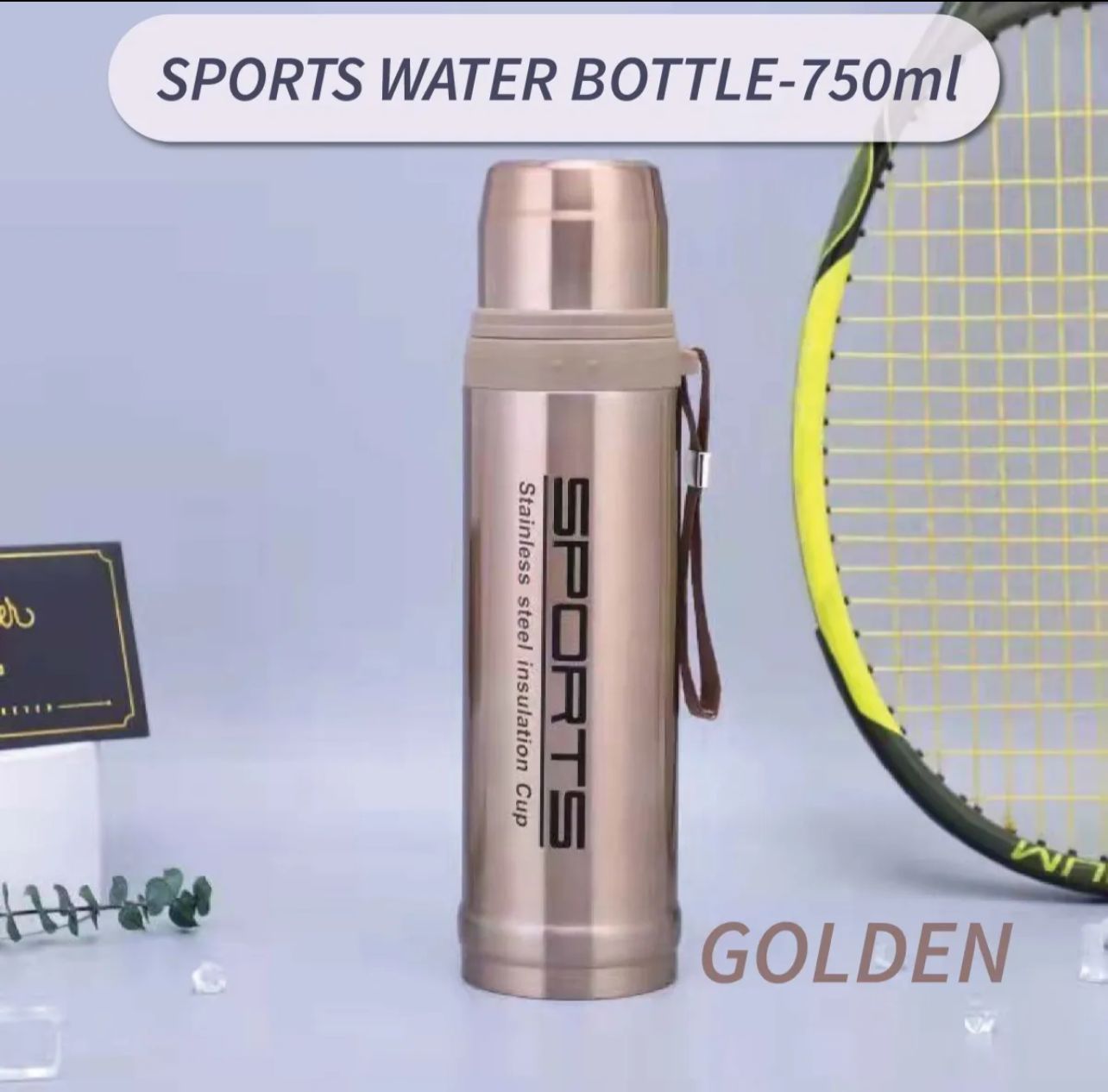 750 ML Sports Water Bottle Stainless Steel