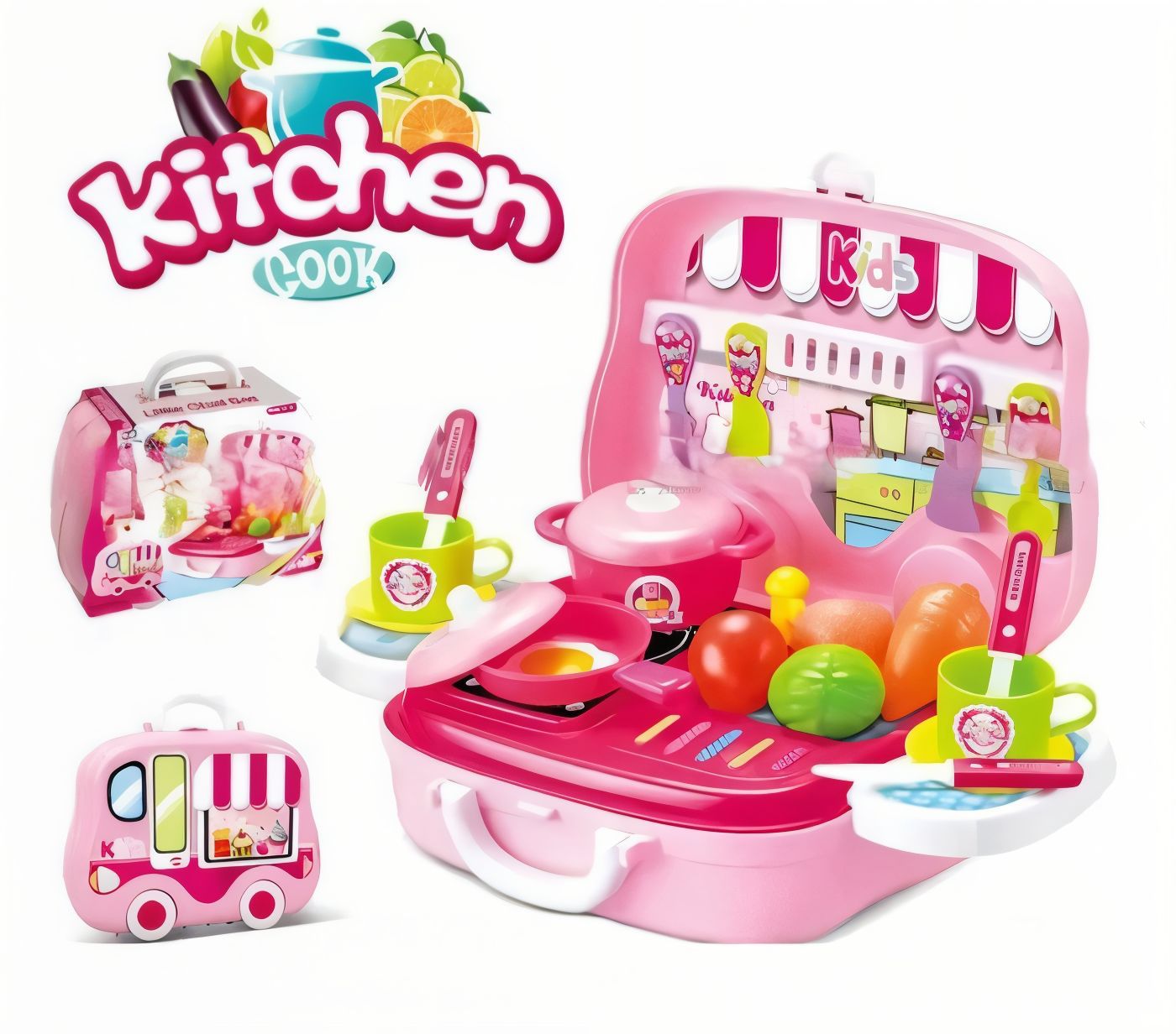 Briefcase Kids Toys Box 30pcs