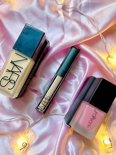 Nars Foundation & Concelor + HudaMoji Blushon