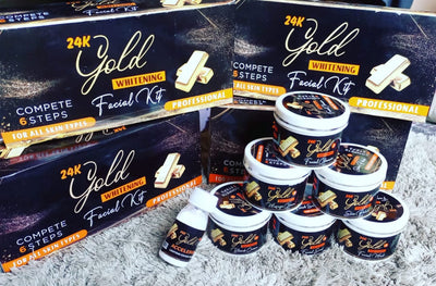 7 Step Rice, Coffee and Gold Facial Kit Deals