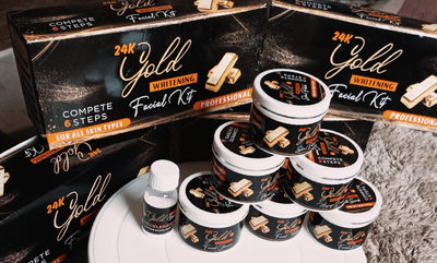 7 Step Rice, Coffee and Gold Facial Kit Deals