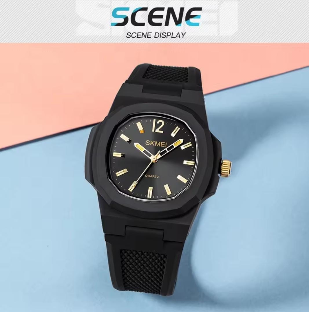 SKMEI Black Quartz Watch