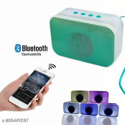 Multipurpose A011 Bluetooth Rechargeable Speaker and Phone Holder with Many Features