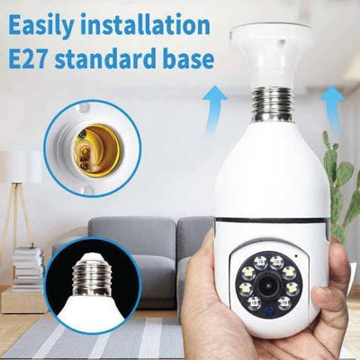 Wifi Panoram Mini Direct Holder Rotating Security Camera