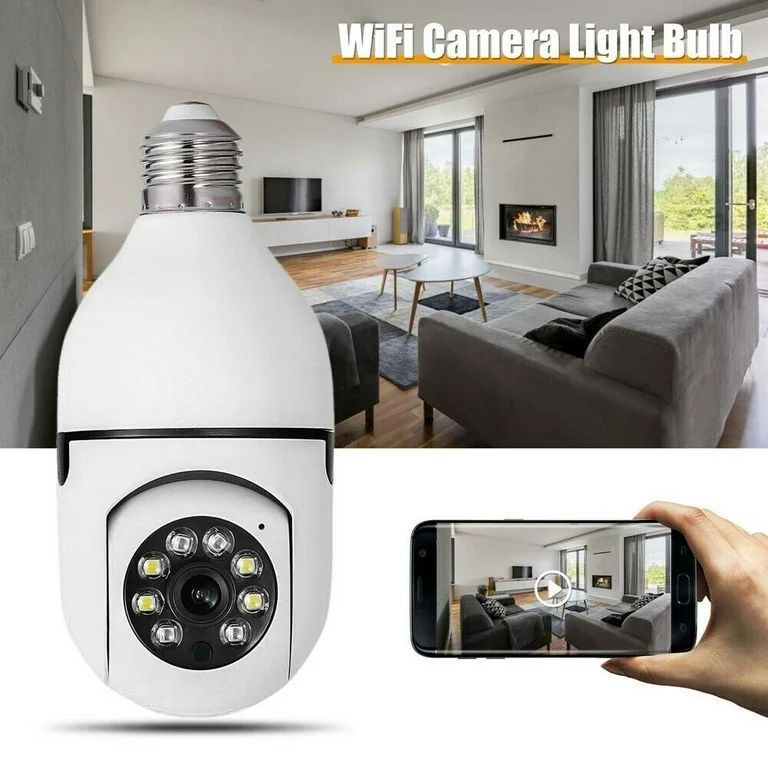 Wifi Panoram Mini Direct Holder Rotating Security Camera