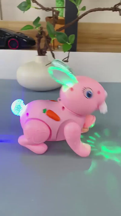 Electric Musical Dancing Rabbit Toy