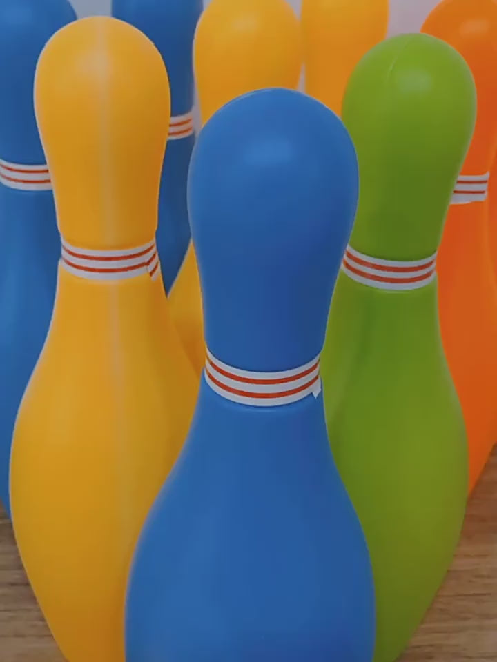 Bowling Game For Kids (6 Pins & 2 Balls)