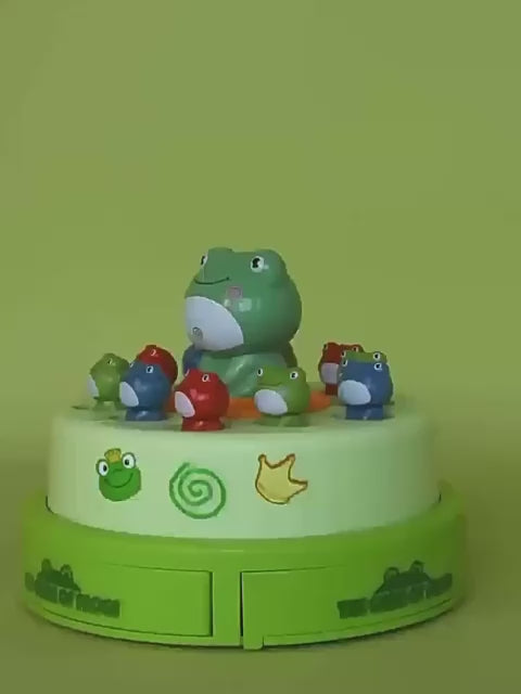 Kids Happy Childhood Flying Frog Catching Toy with 10 Frogs and 2 Catchers (Box Packing)