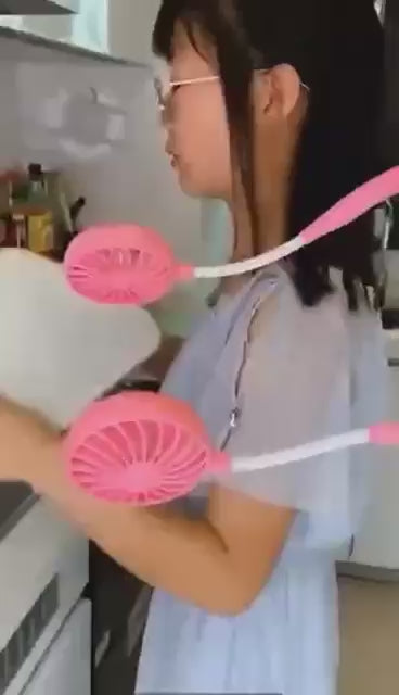 Rechargeable Neck Fan (High Quality)