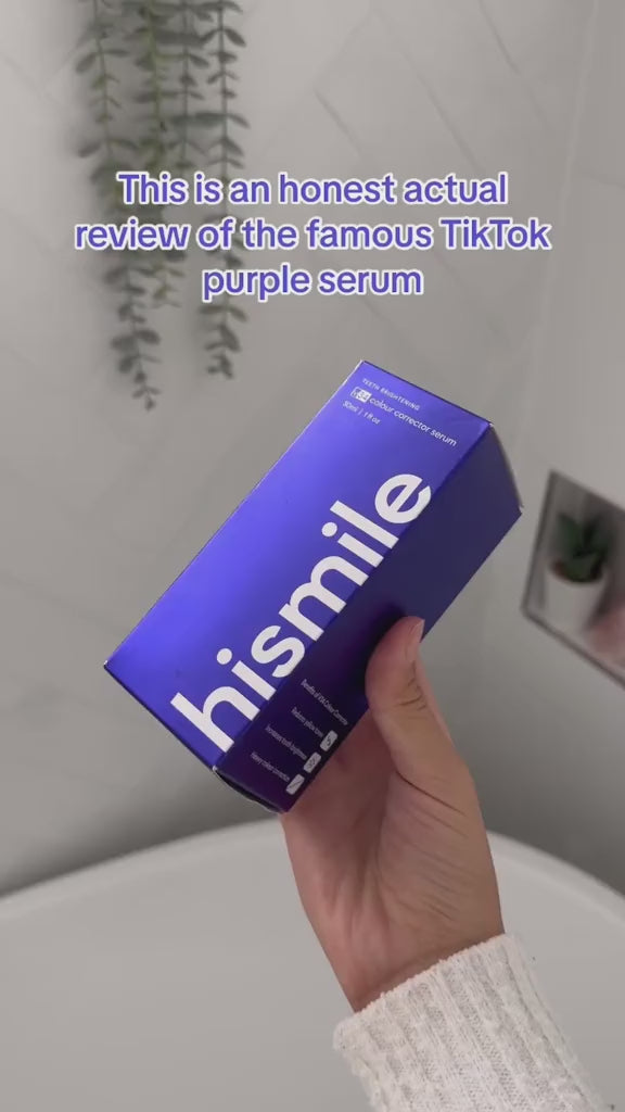 Hismile 30ml V34 Purple Whitening Toothpaste