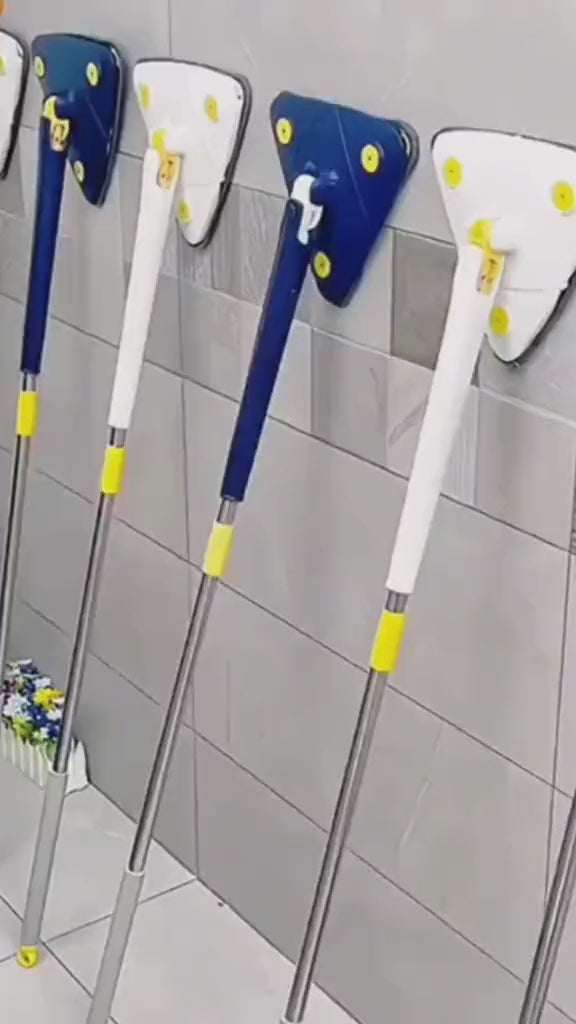 Auto Squeeze Triangle 3 Side Mop