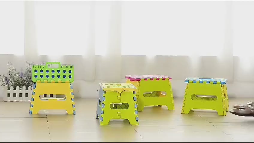 Plastic Portable Folding Stool for Kids