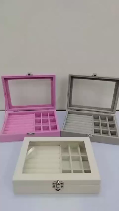 Front Mirror Large Jewellery Organizer