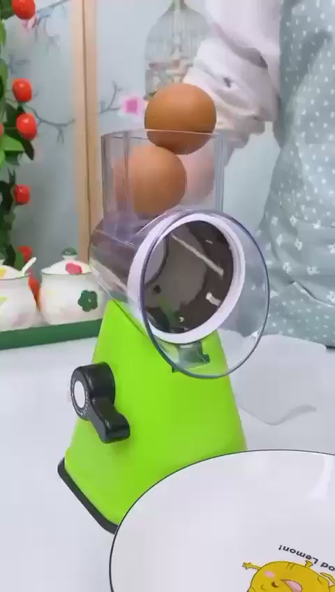 Manual Drum Vegetable Cutter Slicer