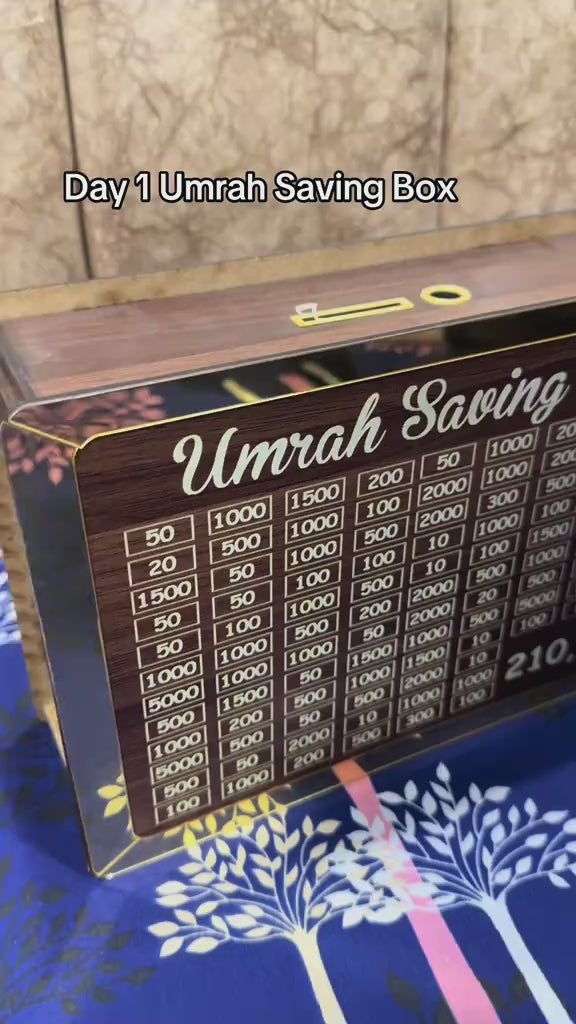 Umrah Saving Box