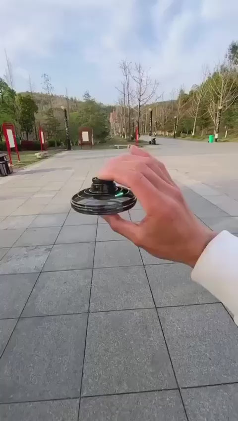 Premium Quality Rechargeable Flying Fidget Spinner with Box