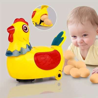 Musical Laying Egg Chicken Toy – Dancing, Singing, and Egg-Laying Fun for Kids