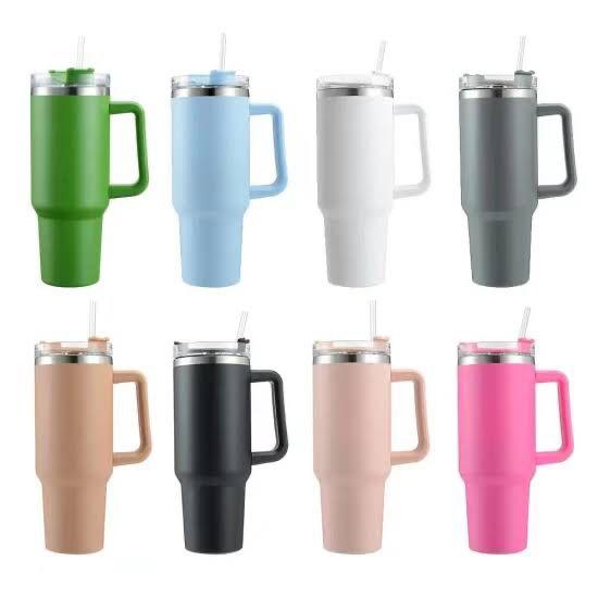 Tumblers Mug With Straw (Silicone Lid Premium Quality)
