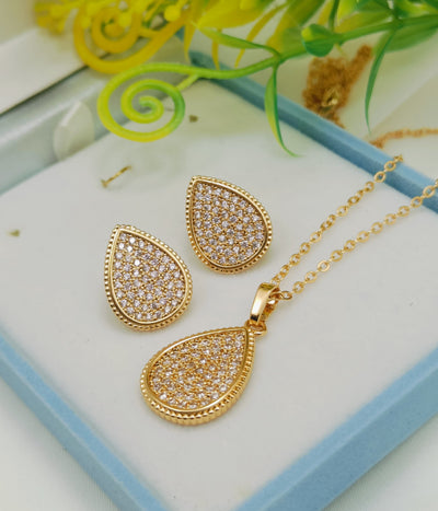 Elegant Teardrop Jewelry Sets