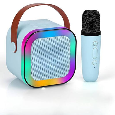 K12 Mini Audio Microphone Karaoke Family Wireless Bluetooth Speaker - (Get Writing Tablet Free)