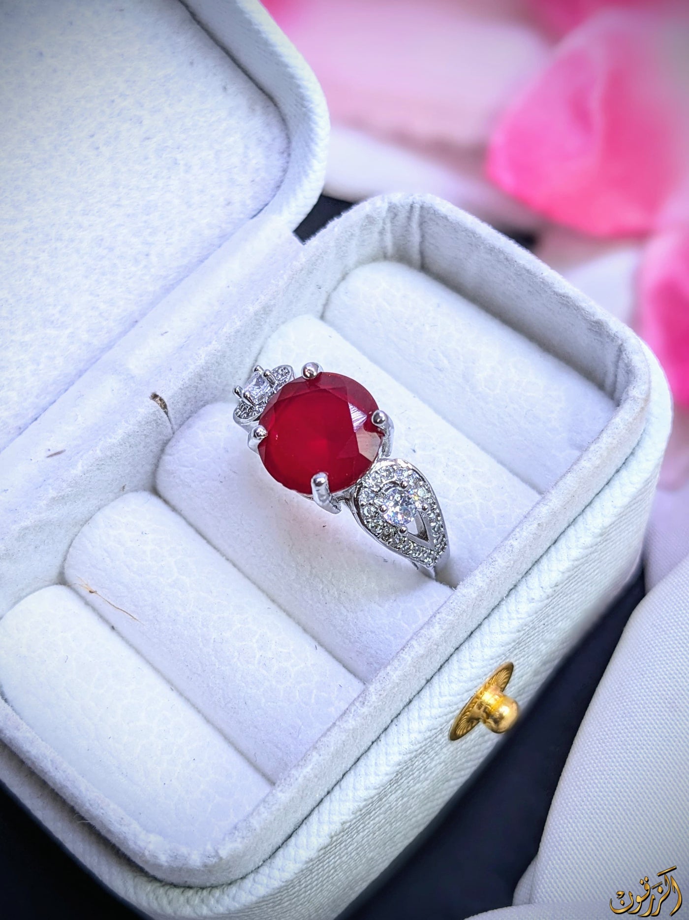 Zircon Rings Adjustable Size