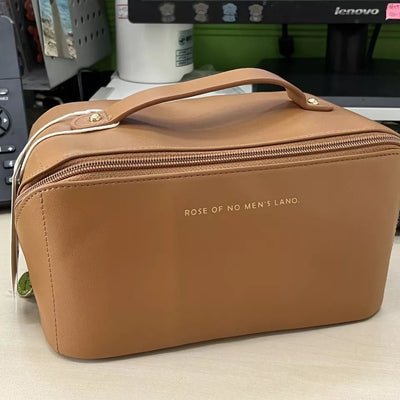 Premium Leather Cosmetic Organizer/Pouch