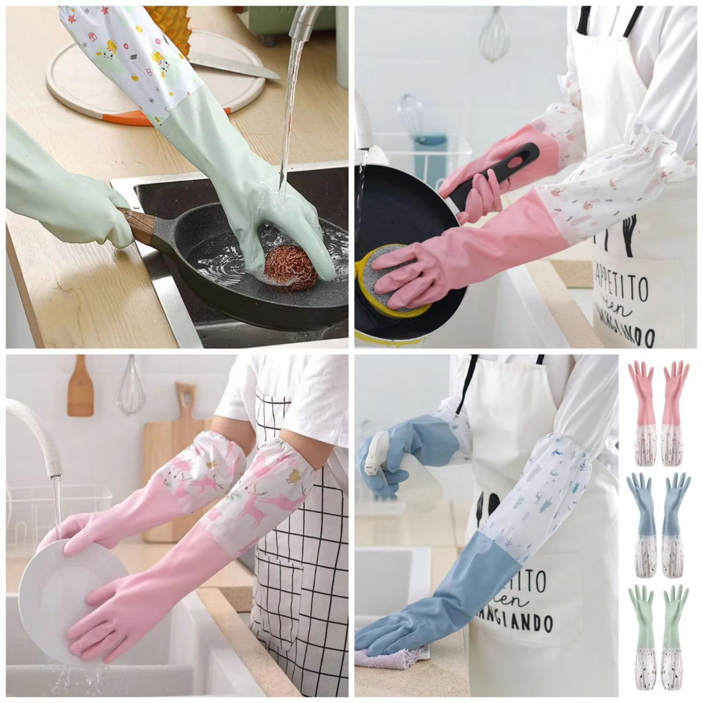 Dishwashing Gloves Big