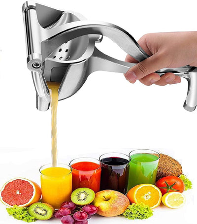 Manual Fruit Juicer, Heavy Duty Stainless Steel Press Juicer