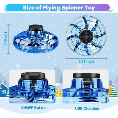 Premium Quality Rechargeable Flying Fidget Spinner with Box