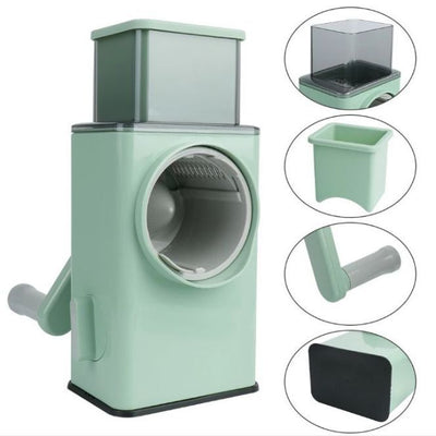 Multifunction Food processor Shredded Potato Cheese Machine Manual Vegetable Chopper Rotary Potato Chip