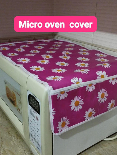 Printed Micro Oven and Fridge Cover