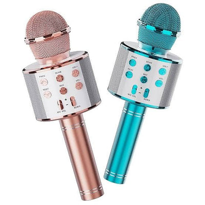 KK Trader | Wireless Bluetooth Karaoke Microphone – 3-in-1 Mic, Speaker & Recorder for Kids & Adults