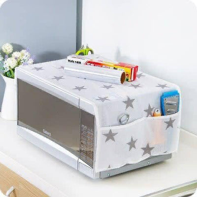 Printed Micro Oven and Fridge Cover
