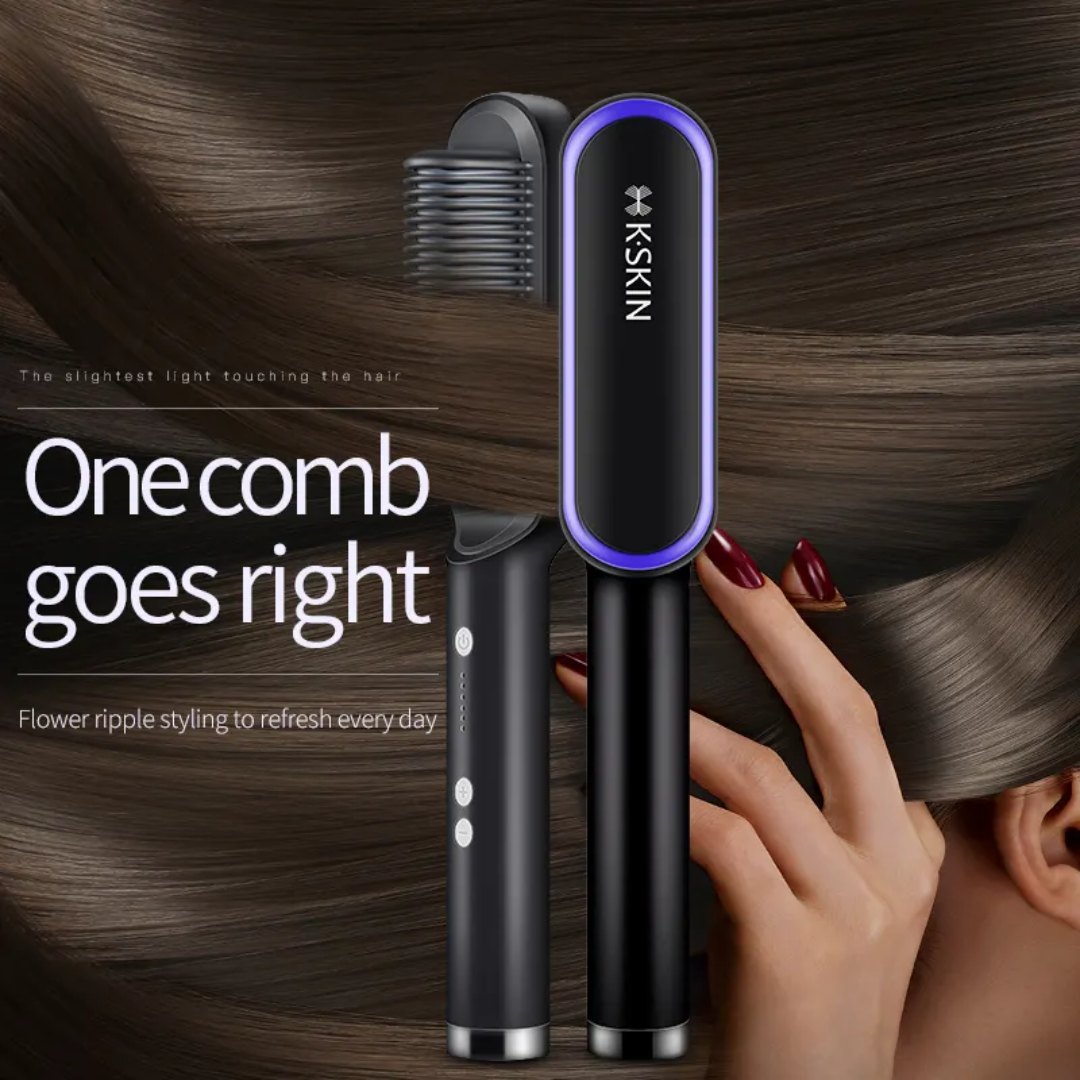 KK Trader | Fast Hair Straightening Comb Brush