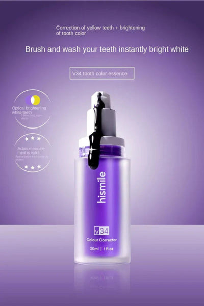 Hismile 30ml V34 Purple Whitening Toothpaste