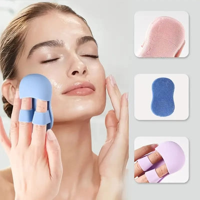 Silicone Face Cleansing Brush Facial Massager Skin Care Scrub Cleanser Tool Mini Beauty Tool Soft Deep Cleansing