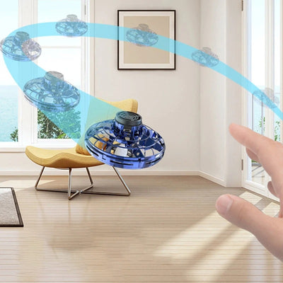 Premium Quality Rechargeable Flying Fidget Spinner with Box