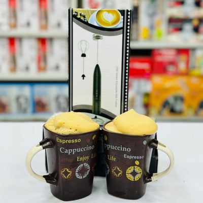 Rechargeable Coffee Beater – 3-Speed Adjustable Electric