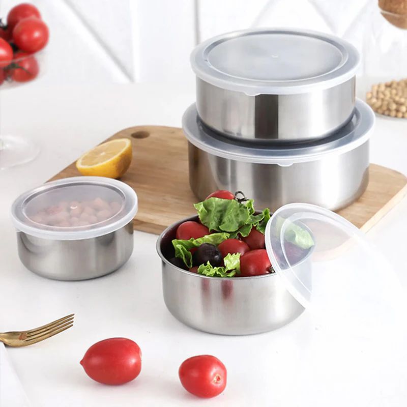 5 Pieces Stainless Steel Bowl Set