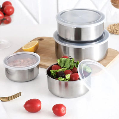 5 Pieces Stainless Steel Bowl Set