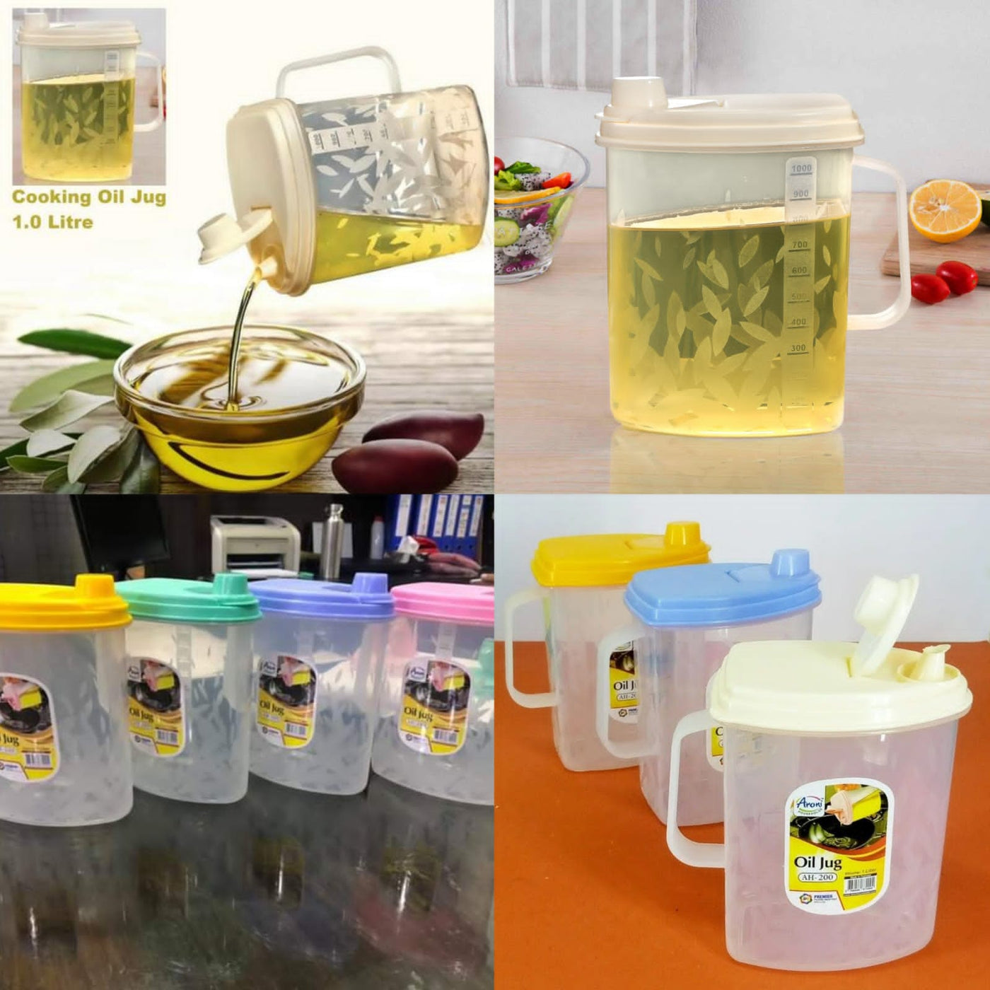 Plastic Oil Jug